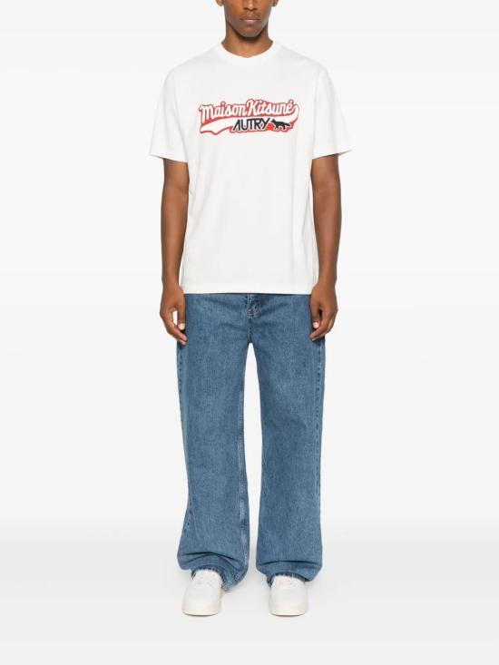 25FW 오트리 반팔 티셔츠 TSPXMK2W WHITE - AUTRY