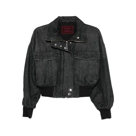 25FW 마렐라 X 스텔라 맥스웰 데님 자켓 DENIM 577 001 BLACK