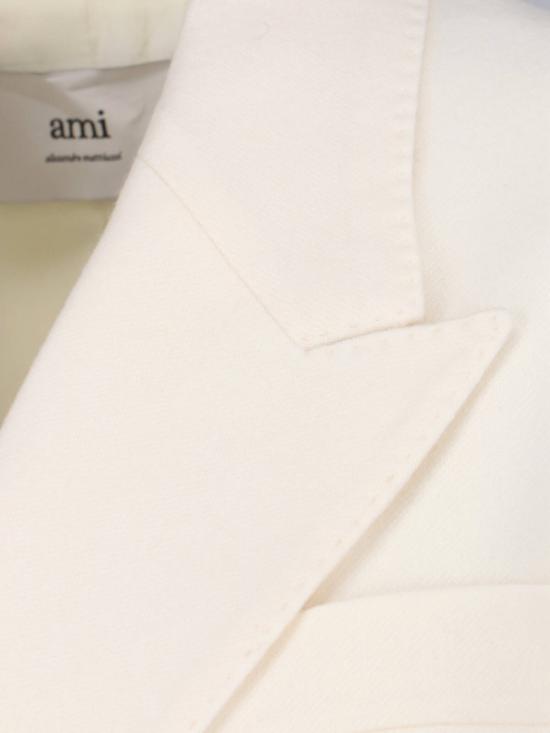 25FW 아미 더블 브레스트 자켓 FBV002 WV0058185 White - AMI