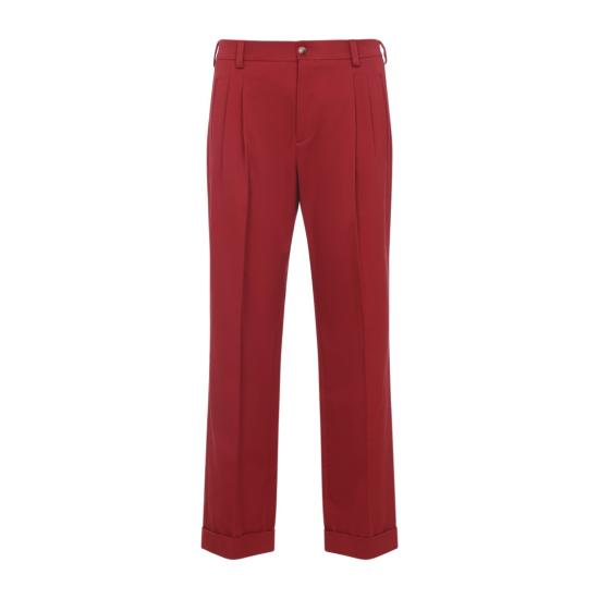 25FW 발렌티노 가라바니 스트레이트 팬츠 7V3RBN30AWU Red