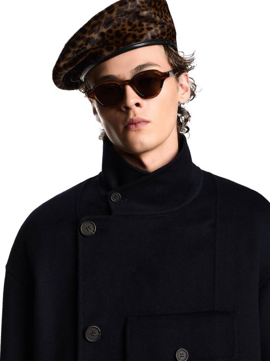 25FW 엠포리오 아르마니 코트 EM004191AF18229 UB118 Blue - EMPORIO ARMANI