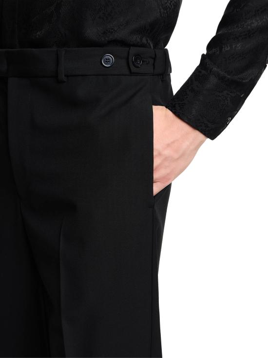 25FW 엠포리오 아르마니 스트레이트 팬츠 EM000275TE17044 UC001 Black - EMPORIO ARMANI