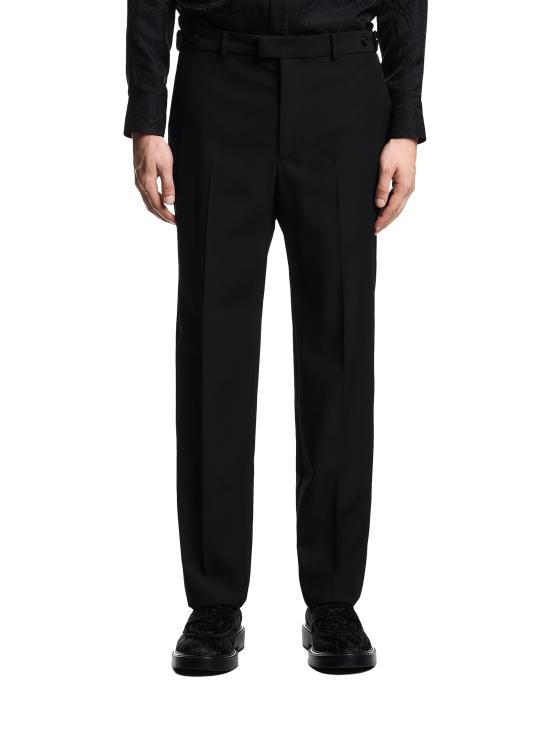 25FW 엠포리오 아르마니 스트레이트 팬츠 EM000275TE17044 UC001 Black - EMPORIO ARMANI