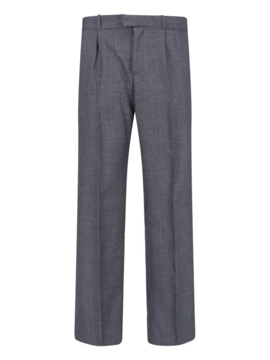 25FW 아워레가시 스트레이트 팬츠 M4254SSSMOKE GREY MICRO HERRINGBONE Grey