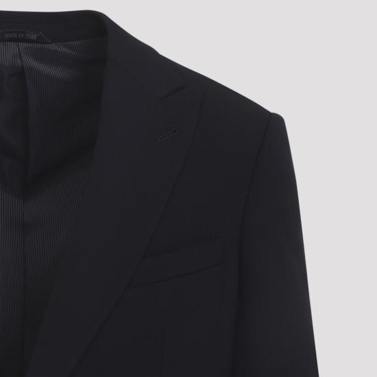 25FW 조르지오 아르마니 수트 GM000607 TE17859 Black - GIORGIO ARMANI