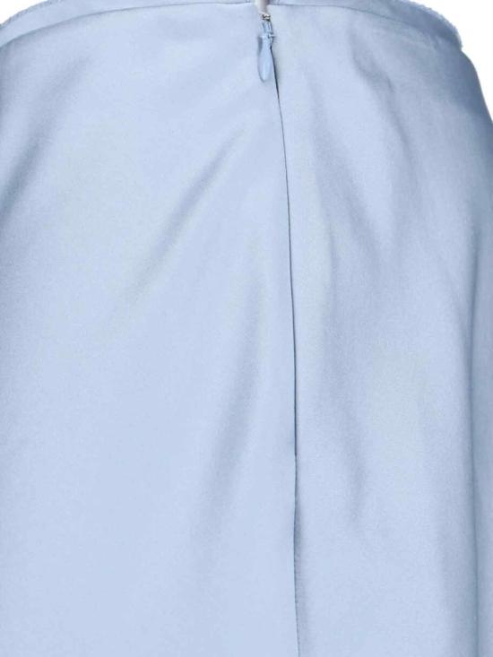 25FW 아미 롱 스커트 FSK447 PL00374506 Blue - AMI
