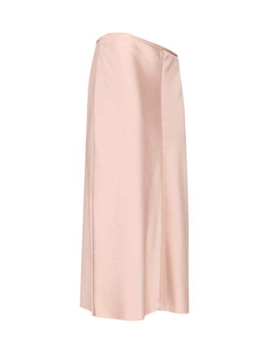 25FW 아미 롱 스커트 FSK447 PL0037680 Pink - AMI