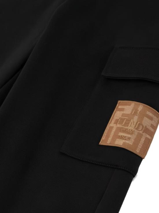 25FW [키즈] 펜디 팬츠 JUF171 5V0F0GME Black - FENDI