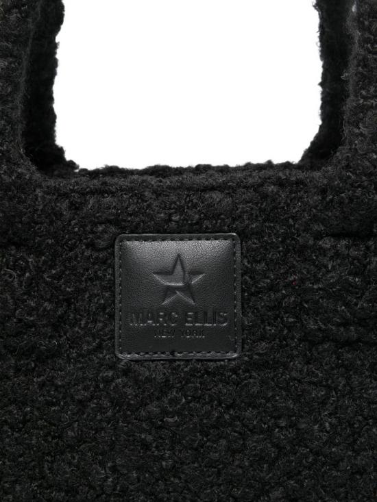 25FW 마크 엘리스 토트백 BUBYCURLS BLACK Black - MARC ELLIS