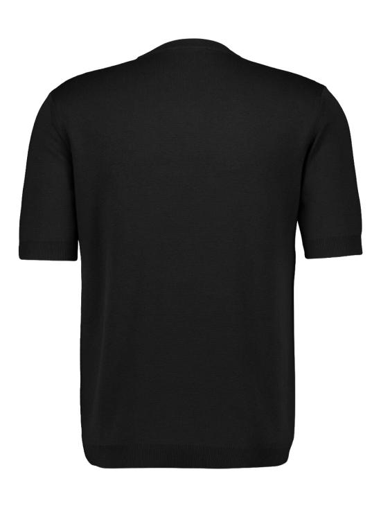 25FW 구찌 인타르시아 실크 코튼 티셔츠 787736 XKD2A1070 Black - GUCCI