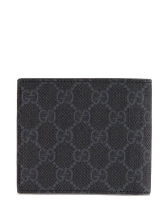 25FW 구찌 인테리어 GG 코인 월렛 768244 FACQC1048 BLACK STEEL STEEL - GUCCI