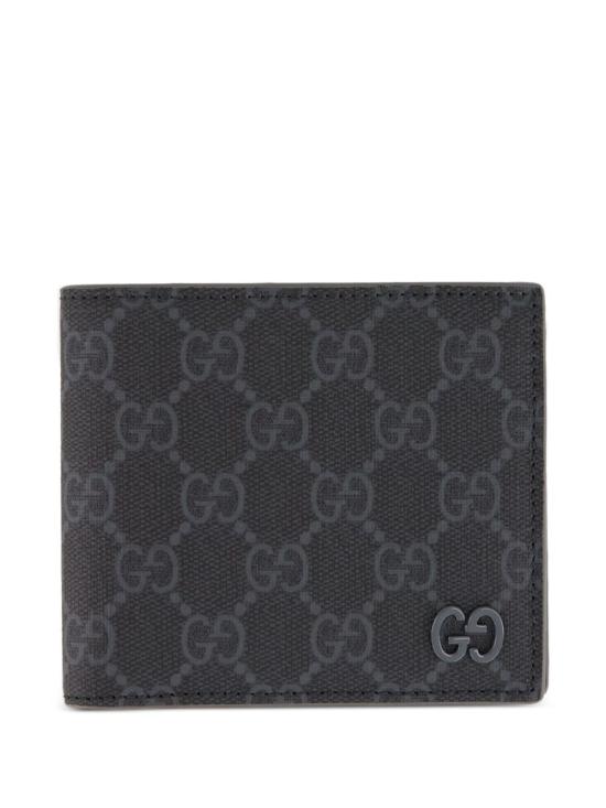 25FW 구찌 인테리어 GG 코인 월렛 768244 FACQC1048 BLACK STEEL STEEL