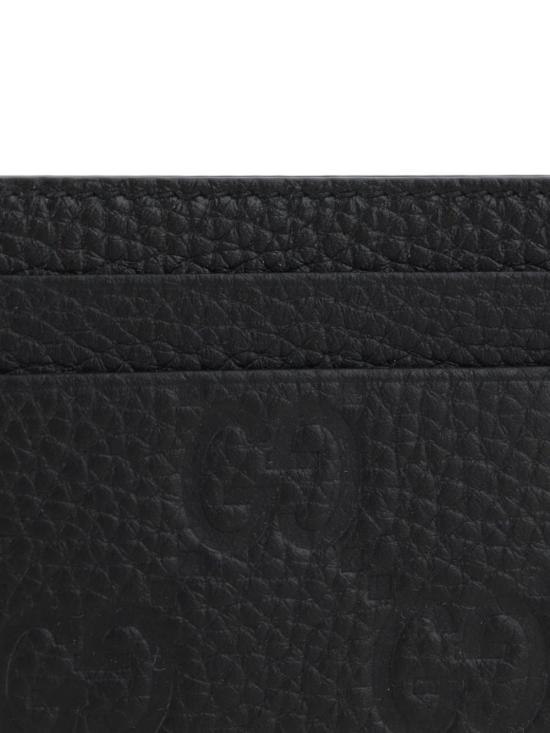 25FW 구찌 임프린트 카드 케이스 835151 AAE511000 BLACK BLACK BLACK - GUCCI