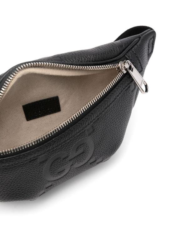 25FW 구찌 점보 GG 스몰 가죽 벨트 백 658582 AABY71000 BLACK BLACK BLACK - GUCCI