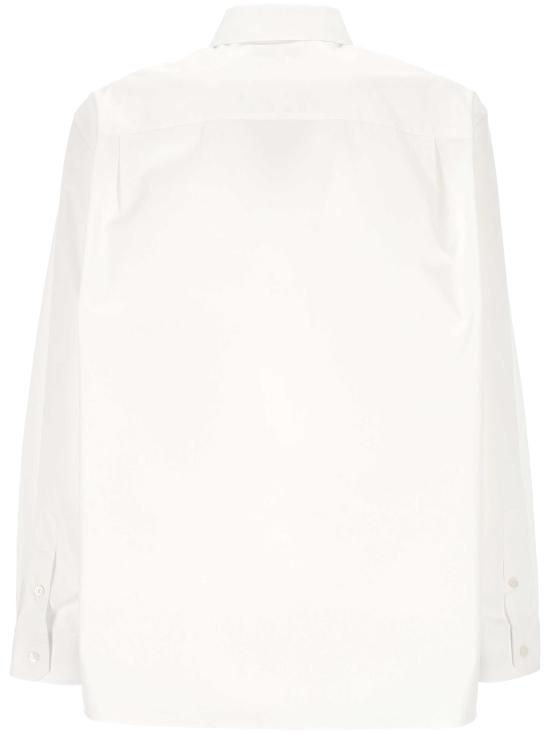 25FW 구찌 포켓 자수 셔츠  833294 Z7AUX9000 White - GUCCI