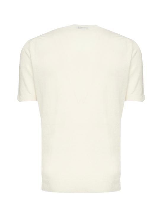 25FW 갈리아노 반팔 티셔츠 57177 24801005 White - GALIANO