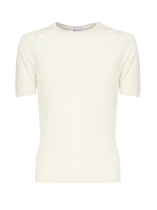 25FW 갈리아노 반팔 티셔츠 57177 24801005 White