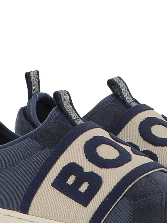 25FW [키즈] 휴고보스 스니커즈 J52565 849 Blue - HUGO BOSS