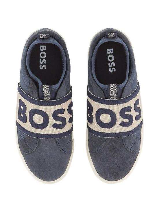25FW [키즈] 휴고보스 스니커즈 J52565 849 Blue - HUGO BOSS