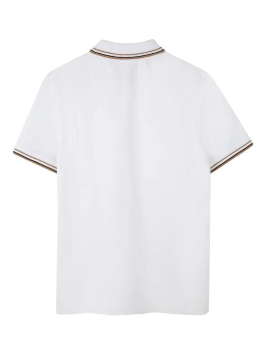 25FW [키즈] 휴고보스 폴로 셔츠 J52332 10P White - HUGO BOSS