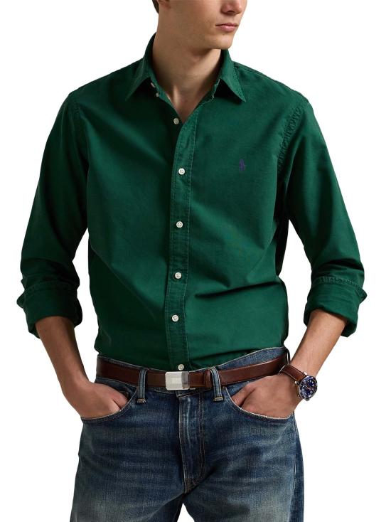 25FW 폴로 랄프로렌 셔츠 710805564 064 Green - POLO RALPH LAUREN