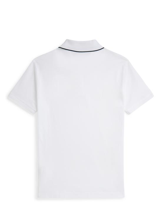 25FW 랄프 로렌 폴로 티셔츠 790957956 001 White - RALPH LAUREN