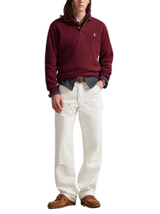 25FW 폴로 랄프로렌 폴로 티셔츠 710951755 007 Bordeaux - POLO RALPH LAUREN