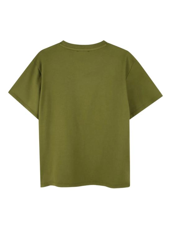 25FW [키즈] 겐조 티셔츠 K61446 64T Green - KENZO