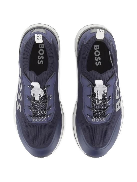 25FW [키즈] 휴고보스 스니커즈 J52557 849 Blue - HUGO BOSS