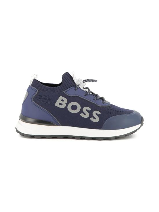 25FW [키즈] 휴고보스 스니커즈 J52557 849 Blue - HUGO BOSS
