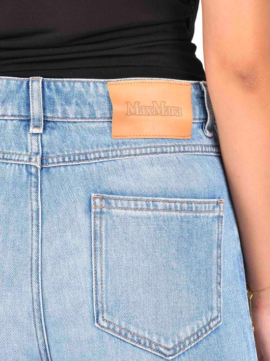 25FW 막스마라 데님 팬츠 2526186011600 009 Blue - MAX MARA
