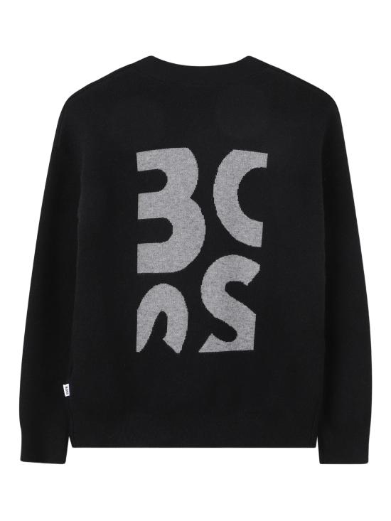 25FW [키즈] 휴고보스 트레이닝 상의 J52314 09B Black - HUGO BOSS