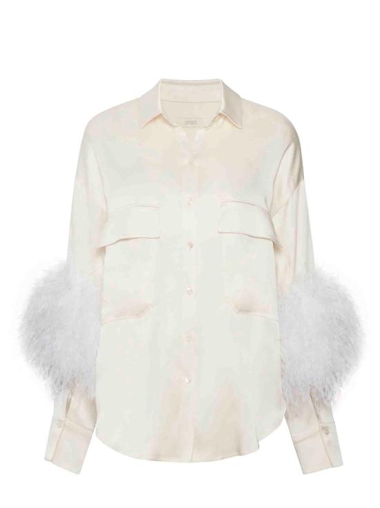 25FW LAPOINTE 블라우스 R2252245AJA 102 Beige