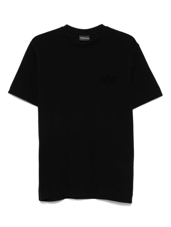 25FW 엠포리오 아르마니 반팔 티셔츠 EM002832AF12955 UC001 Black