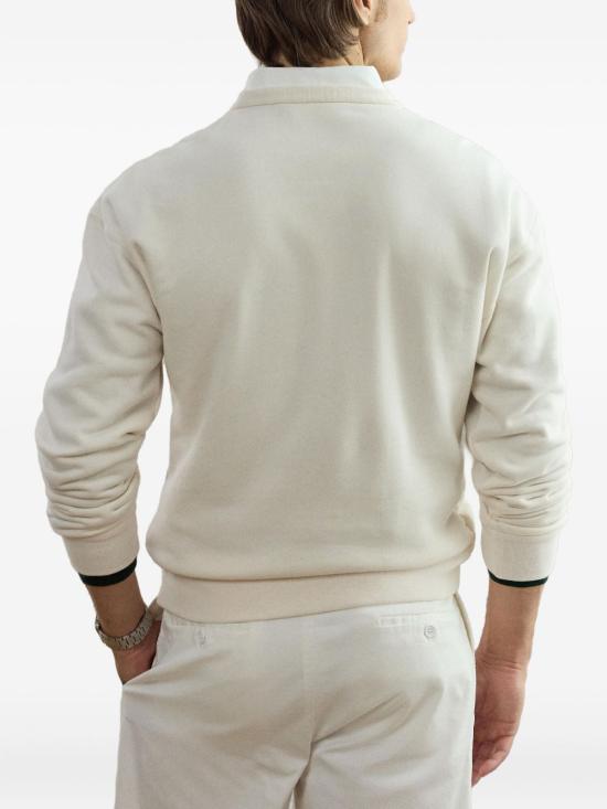 25FW 랄프 로렌 긴팔 티셔츠 790957955 001 White - RALPH LAUREN