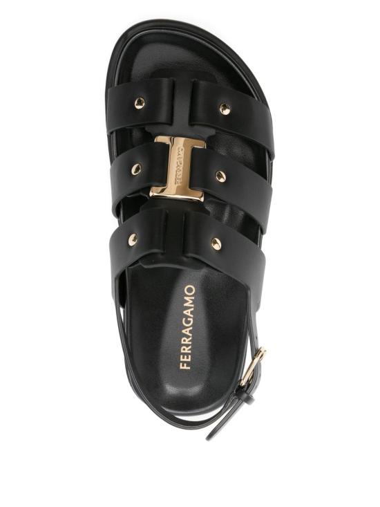  살바토레 페라가모 샌들 783023 01K011NERO - SALVATORE FERRAGAMO