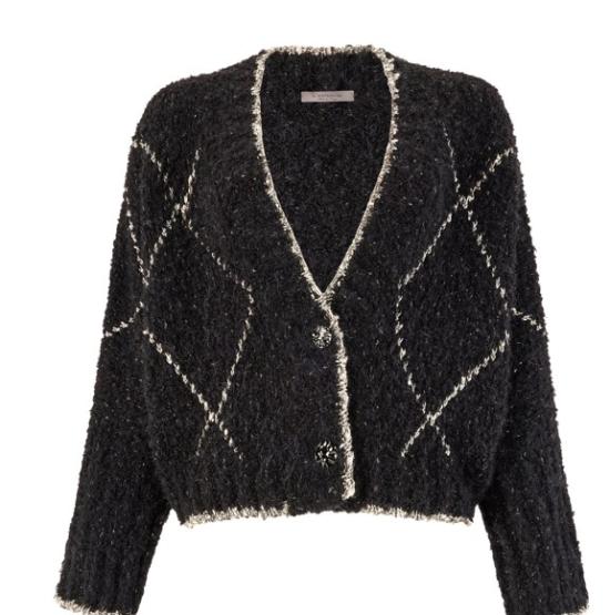 25FW 디익스테리어 가디건 61481 2NERO Black