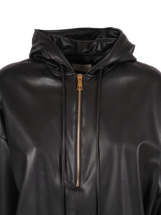 25FW 엘리자베타프랜치 터틀넥 MD01258E2 110 Black - ELISABETTA FRANCHI