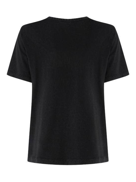 25FW 핑코 반팔 티셔츠 DOMINGA106030 A2ZLZ98 Black - PINKO