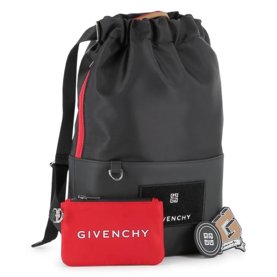25FW [키즈] 지방시 백팩 H30906 09B Black - GIVENCHY