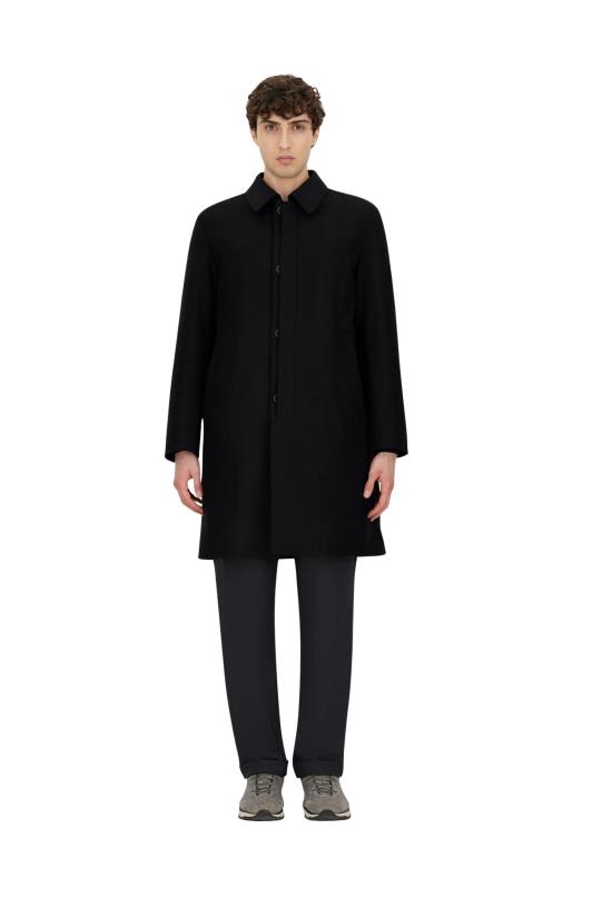 25FW 에르노 코트 PC000149U 33455 9300 BLACK - HERNO