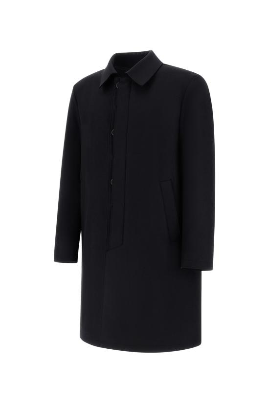 25FW 에르노 코트 PC000149U 33455 9300 BLACK - HERNO