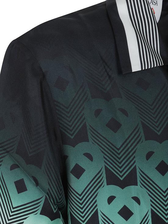 25FW 카사블랑카 긴팔 셔츠 MPF25 SH3 04 MONOGRAM GRADIENT - CASABLANCA