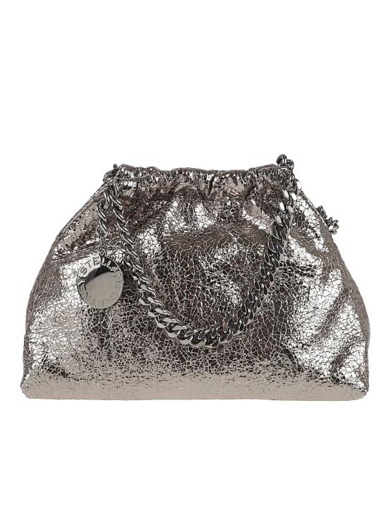 25FW 스텔라 맥카트니 팔라벨라 드로스트링 숄더백 7B0144 WP0587 1113 STEEL GREY