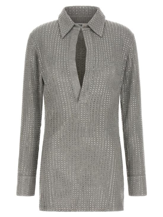 25FW 디 아티코 숏 원피스 251WCA00456183 Gray