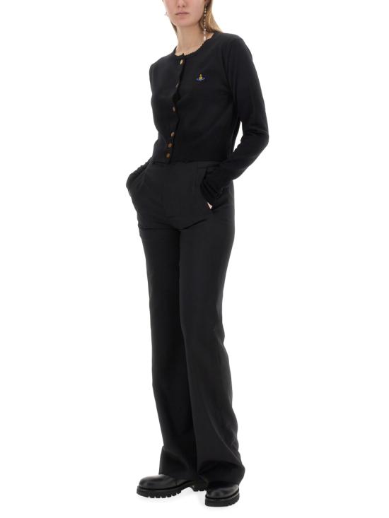 25FW 비비안웨스트우드 BEA 베아 크롭 가디건 1803002U Y0006N403 BLACK - VIVIENNE WESTWOOD