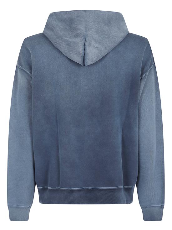 25FW 오프화이트 후드 티셔츠 OMBB085F25FL E00U 4343 DARK SAPPHIRE - OFF WHITE