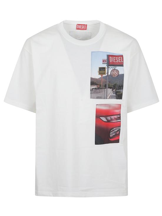 25FW 디젤 반팔 티셔츠 A19467 0PLAT 141