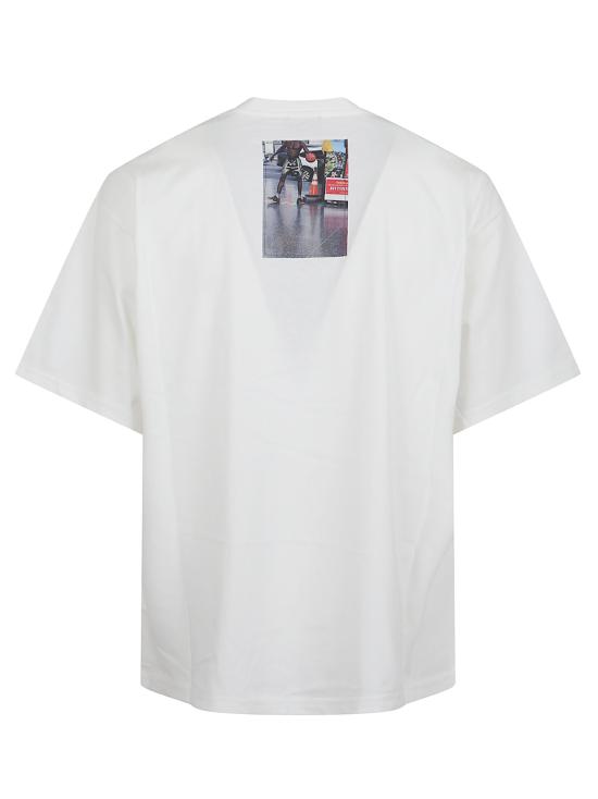 25FW 디젤 반팔 티셔츠 A19467 0PLAT 141 - DIESEL