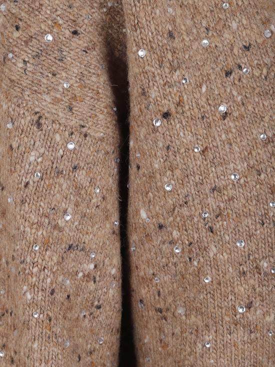 25FW 핑코 긴팔 티셔츠 105684 A2U4 C3Z MULTI CAMMELLO BIANCO - PINKO